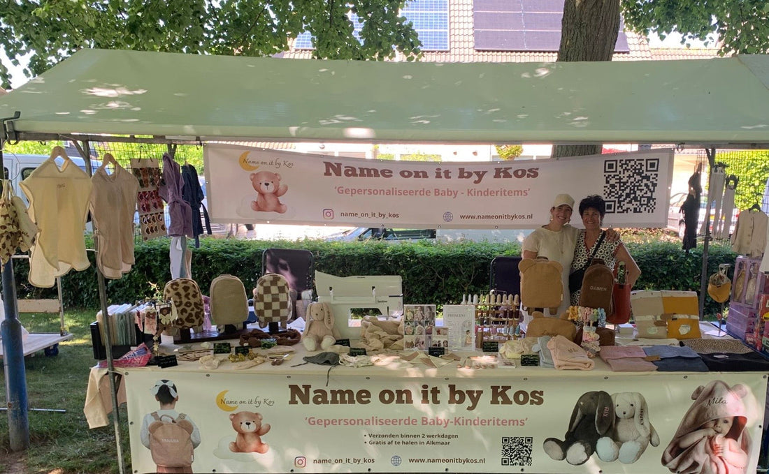 Name on it by Kos op Roots market