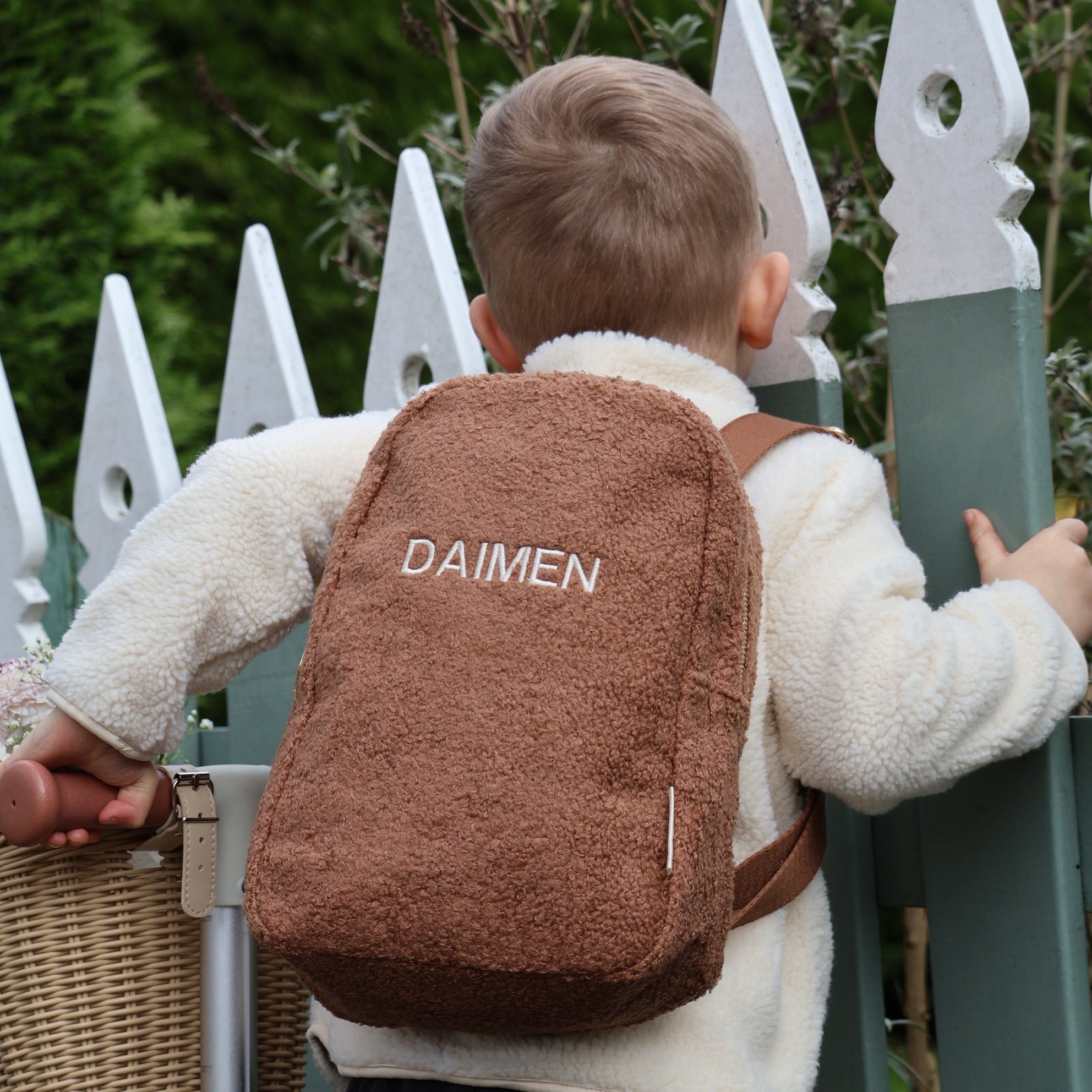 Teddy Rugtas met Naam Personaliseren | Name on it by Kos