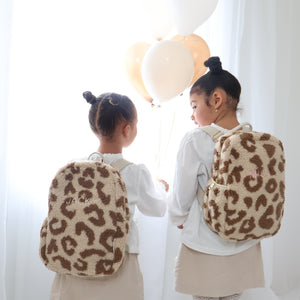 luipaard rugtas met naam