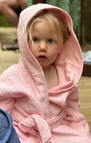 Badjas - Badstof Lila