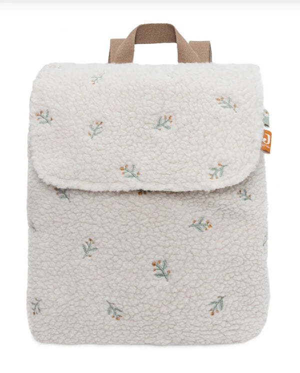 Rugtas - Jollein Teddy Lovely & Check boucle